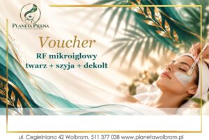 Voucher - RF mikroigłowy twarz + szyja + dekolt